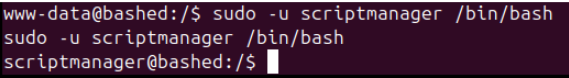 shell como scriptmanager
