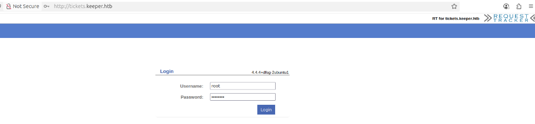 Login de RT